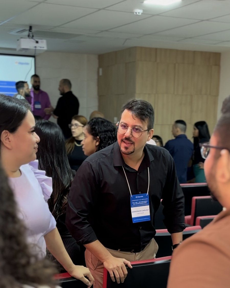 Anderson Caruso, instrutor do curso Próxima Cadeira